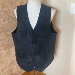 Authentic NRA vintage leather conceal carry vest.  Large.  Great conditi…